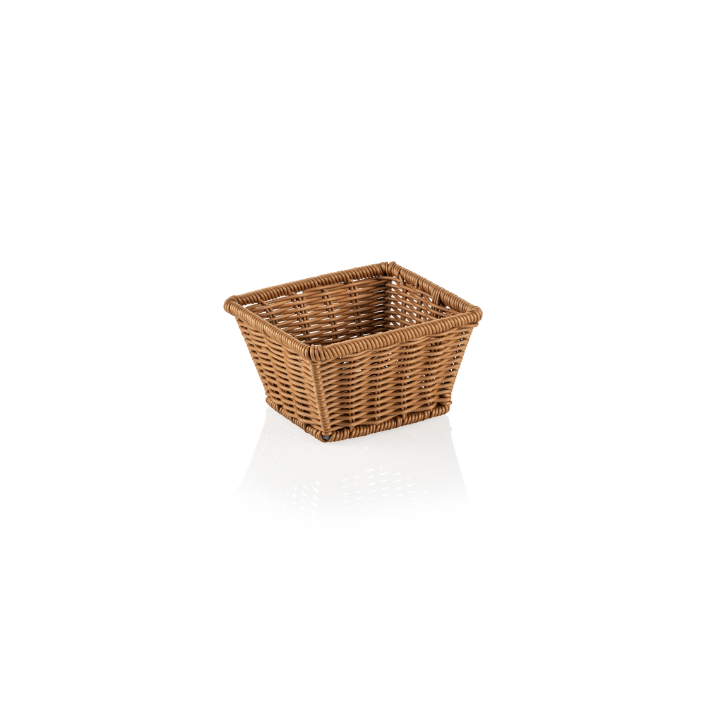 WAS GN Korb 1/6 WEAVER PRO GN Körbe, beige, Polypropylen, Chromnickelstahl 18/10