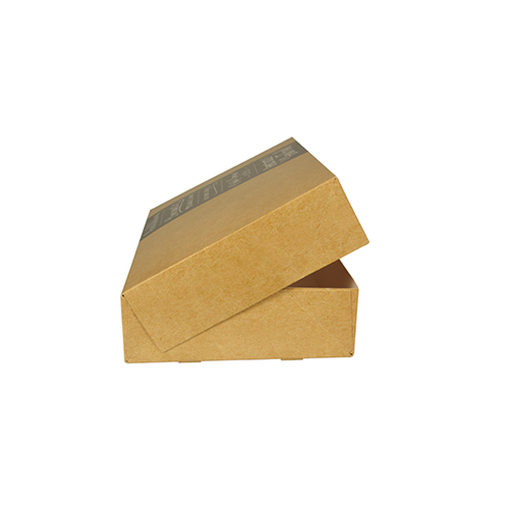 PAPSTAR Transport- und Catering-Kartons pure eckig 8 cm x 24,5 cm x 35,5 cm