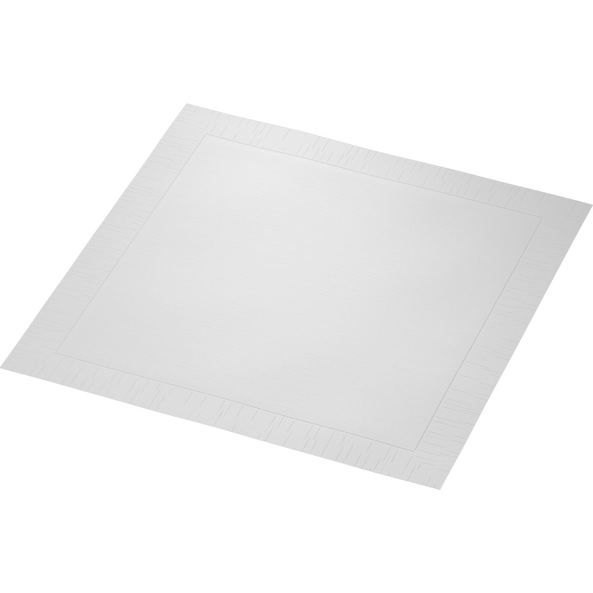Duni Klassikservietten 40 x 40 cm 4-lagig, geprägt 1/4 Falz weiß