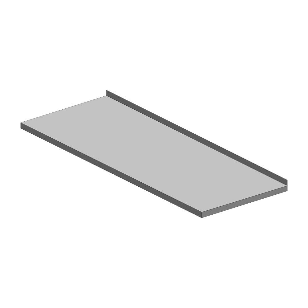 RM Gastro Platte für SCH/SM 3D mit Rand / RM - SCH/SM 3 DL