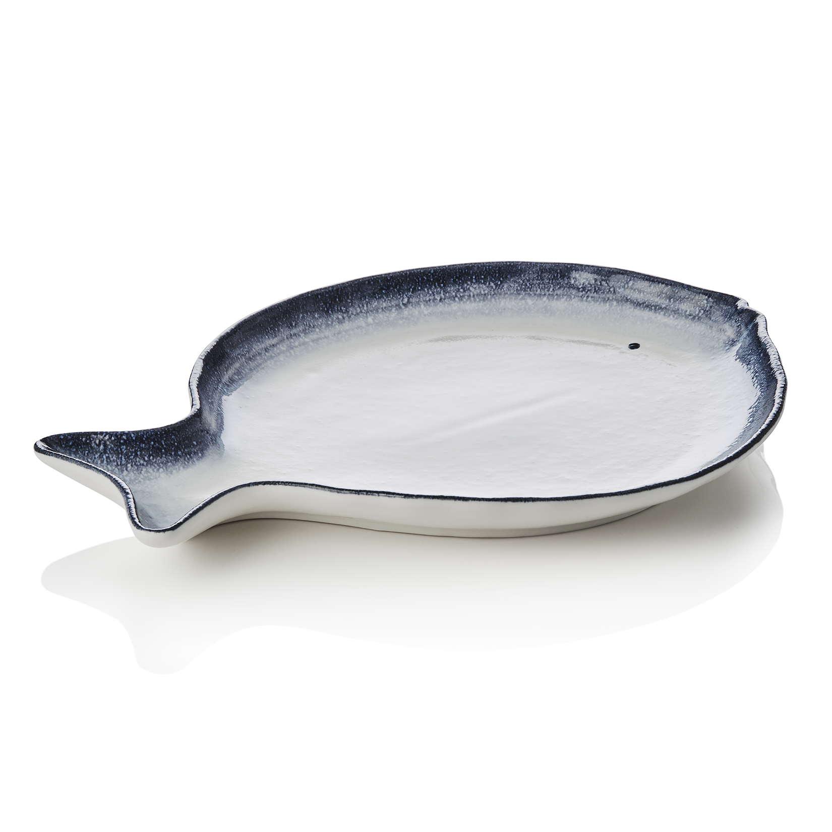 WAS Fischteller Set, 35 x 26 x 3 cm, Set á 3 Stück, Porzellan