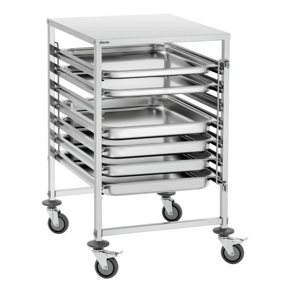 Bartscher Gastronormwagen 7 Einschübe GN 2/1