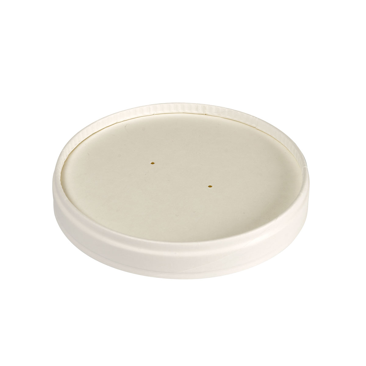 Duni Deckel Karton SLIM Karton/PLA Weiß 350/550/750/950ml 117 x 117 x 19 mm