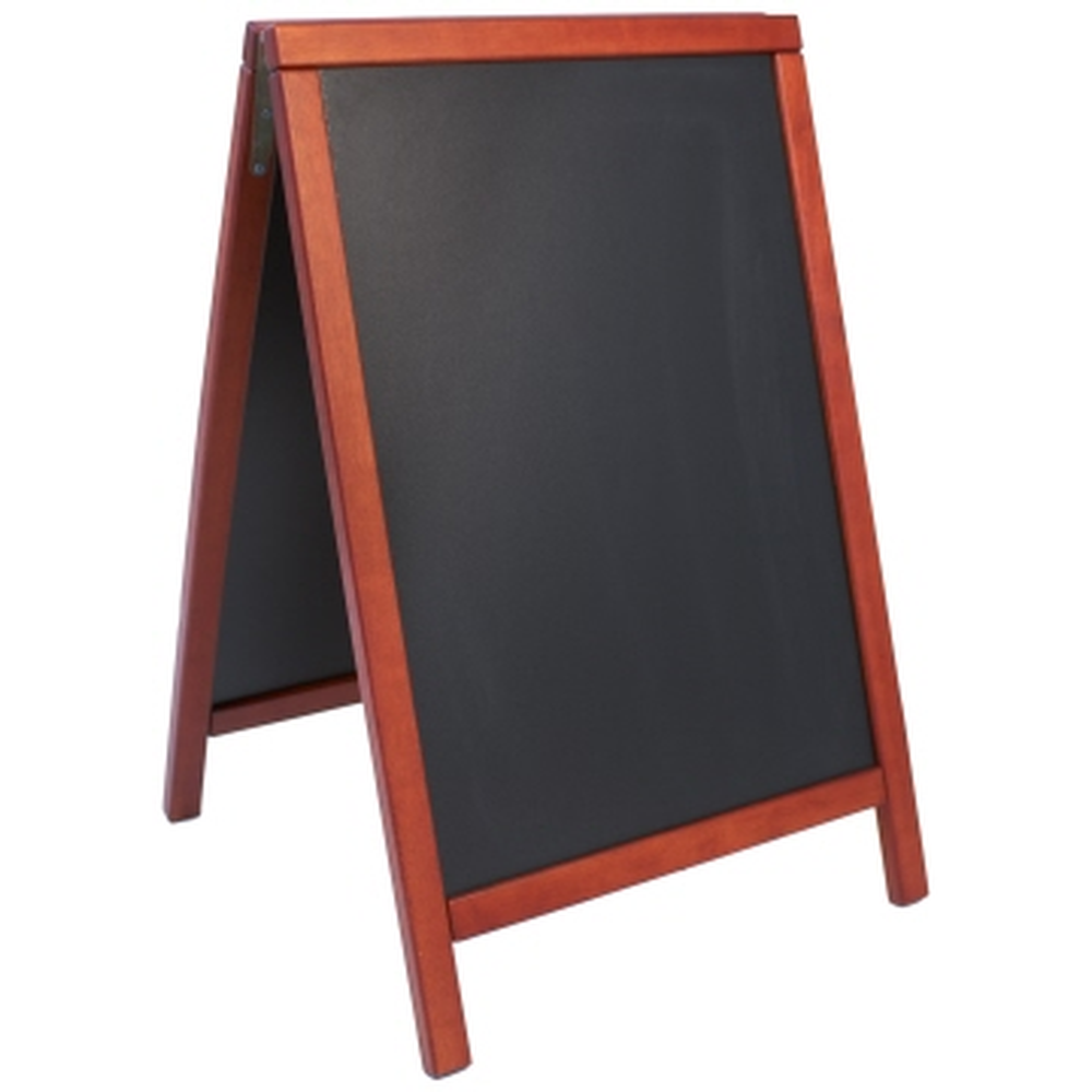 Contacto Doppeltafel 85 cm, mahagoni