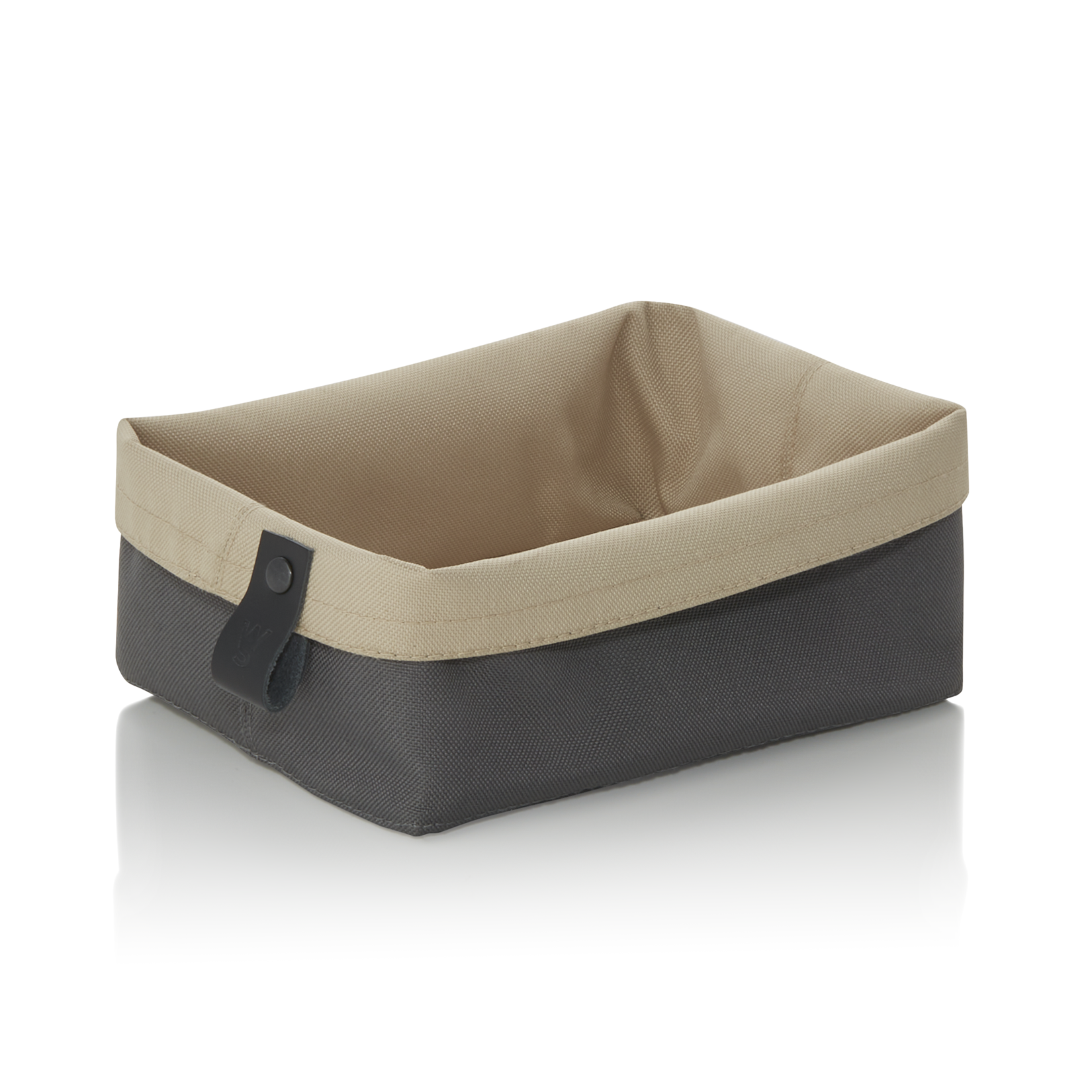 WAS Brottasche FLIP TETRON, 20 x 14 x 9 cm, light grey/light khaki, Tetron