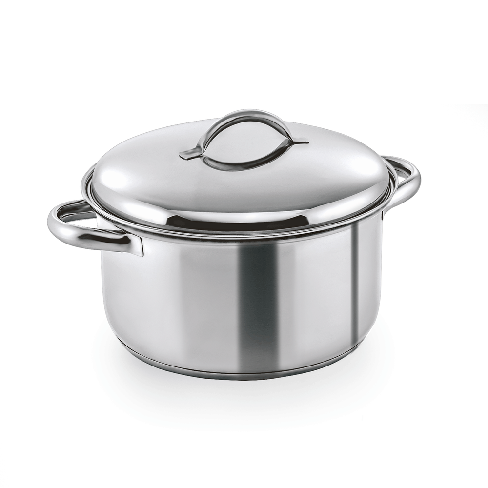 WAS Fleischtopf mit Deckel COOKWARE 19, Ø 20 cm, 3,5 ltr., Chromnickelstahl
