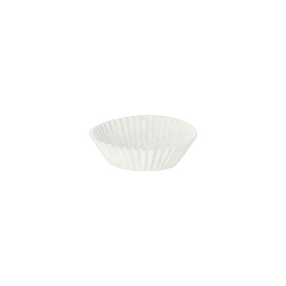 Papstar Backförmchen rund Ø 3,5 cm · 1,9 cm weiss
