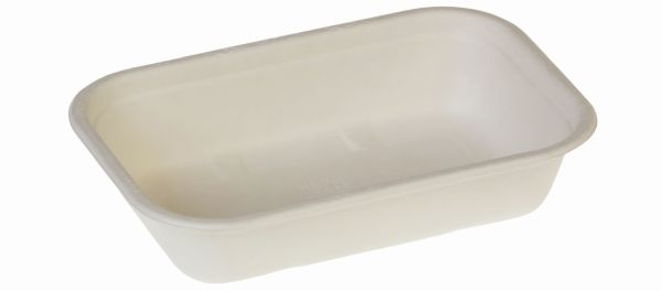Pacovis Schale 850ml rechteckig, naturesse 229x153x50mm