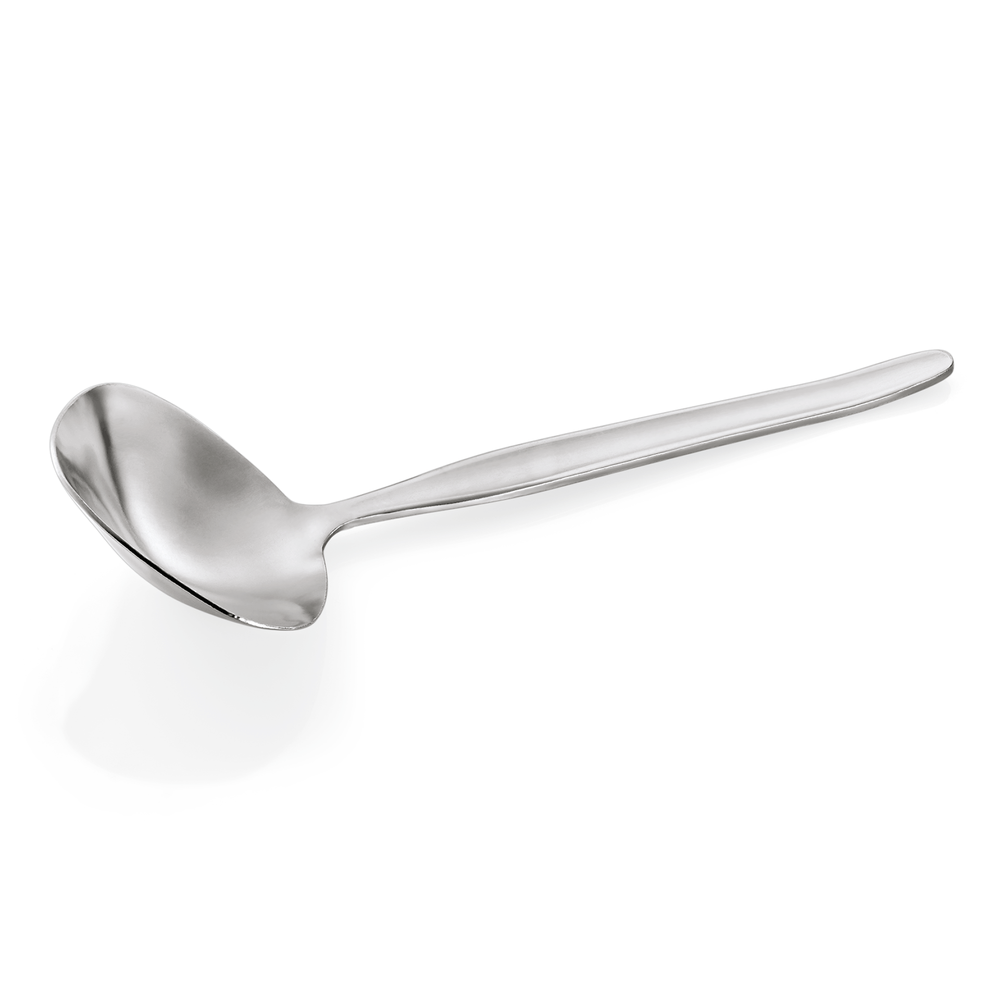 WAS Saucenlöffel NP80, 18,5 cm, Set á 12 Stück, Chromstahl 18/0