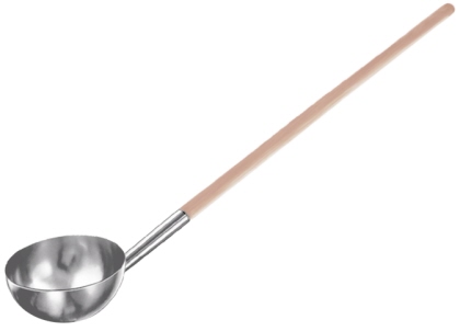 Contacto Schöpfkelle 25cm mit Holzstiel