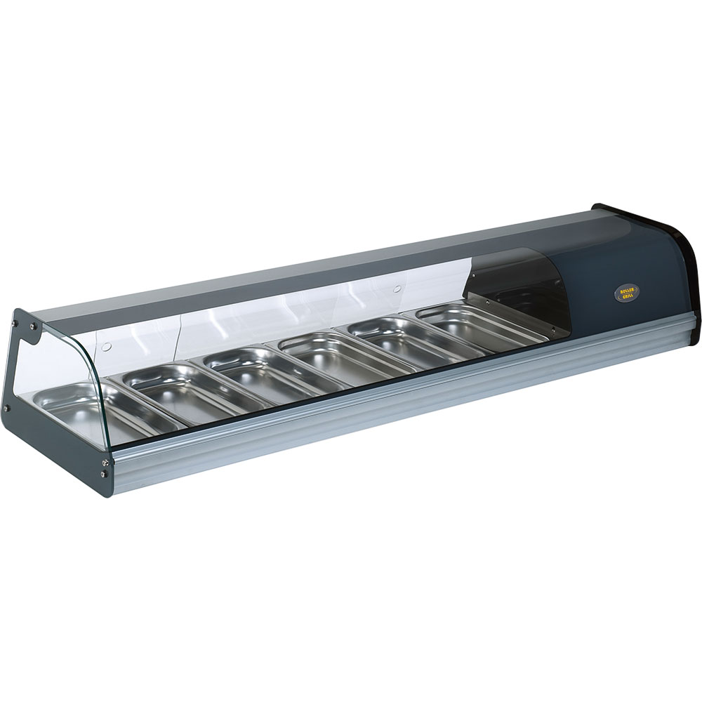 Stalgast ROLLER GRILL Vorspeisen-Vitrine 6x GN1/3