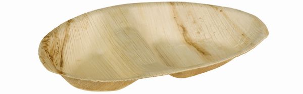 Pacovis Ellipse 2-teilig, Palmblatt, 26x16cm, naturesse