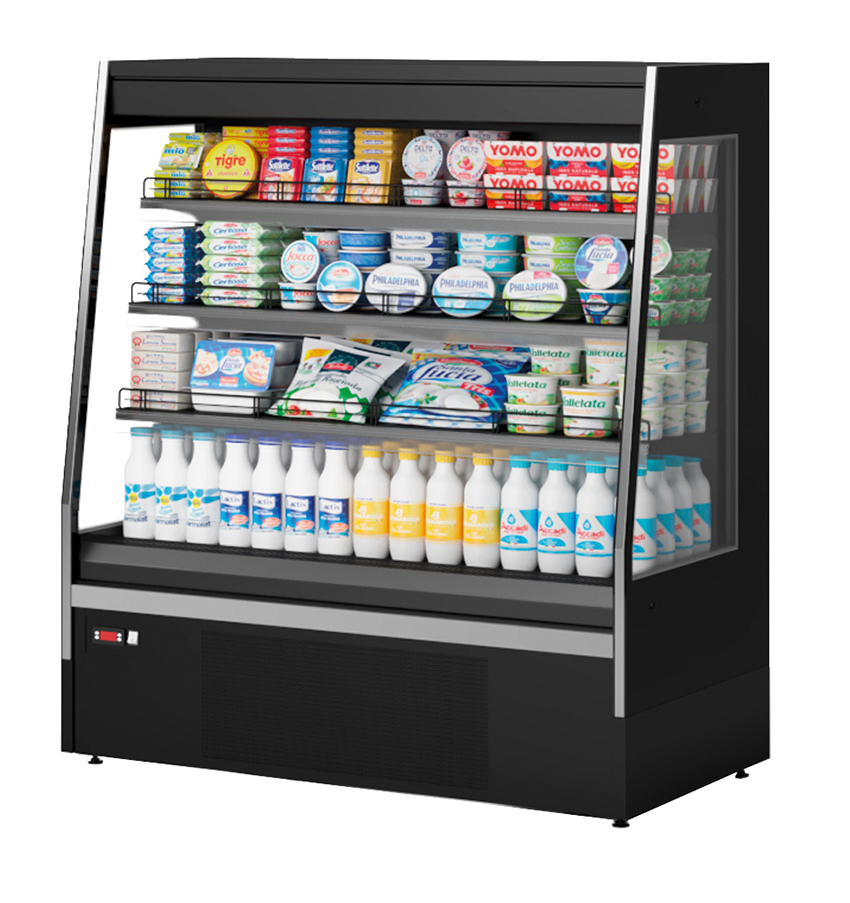 Nordcap Wandkühlregal ONYX SV 700-1475 1250 M2