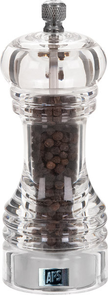APS Pfeffermühle -PROFESSIONAL- Ø 5,5 cm, H: 15 cm