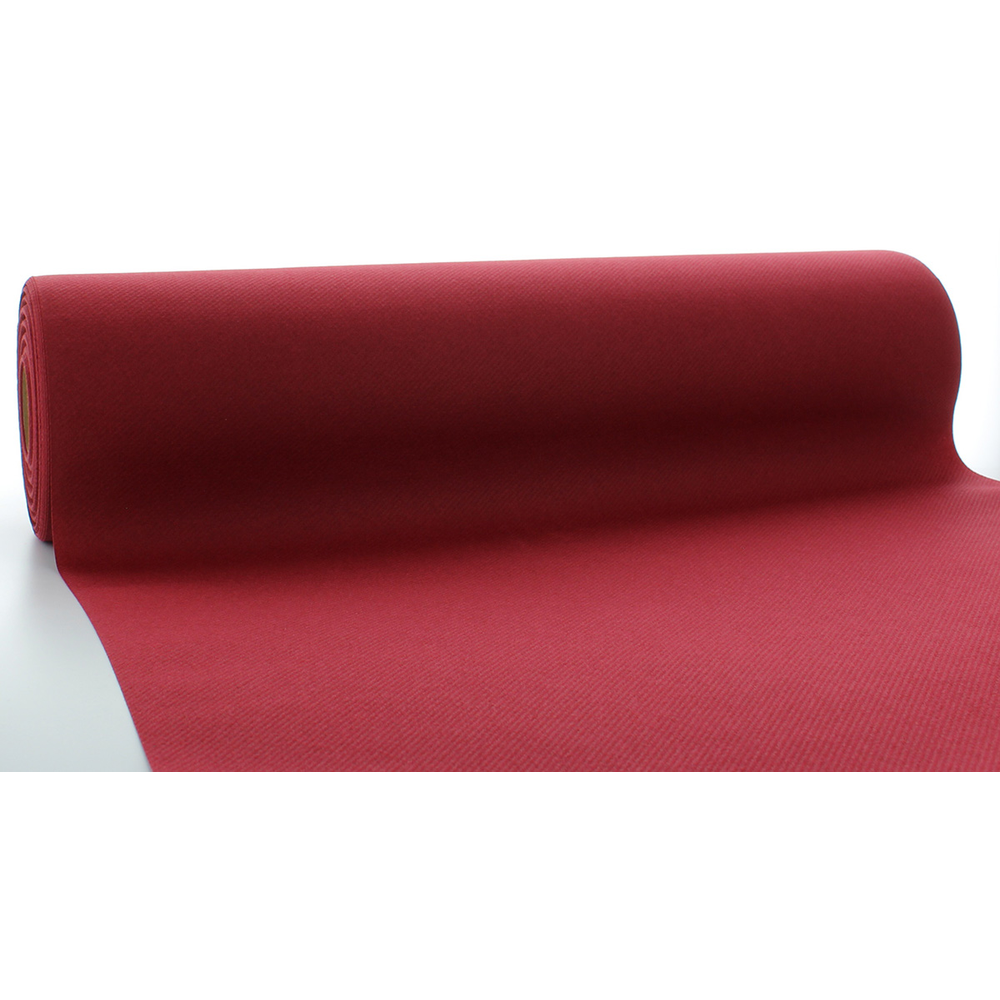 Mank Tischläufer Basic bordeaux 40 cm x 24 m