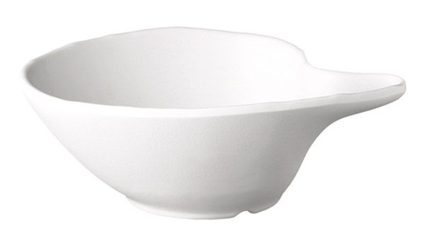 APS Schale -ZEN- 14,5 x 12,5 cm, H: 5 cm , Melamin, schwarz, Steinoptik