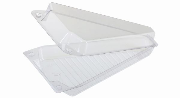 Pacovis Klapppackung Triangel PLA, 155x110x40mm