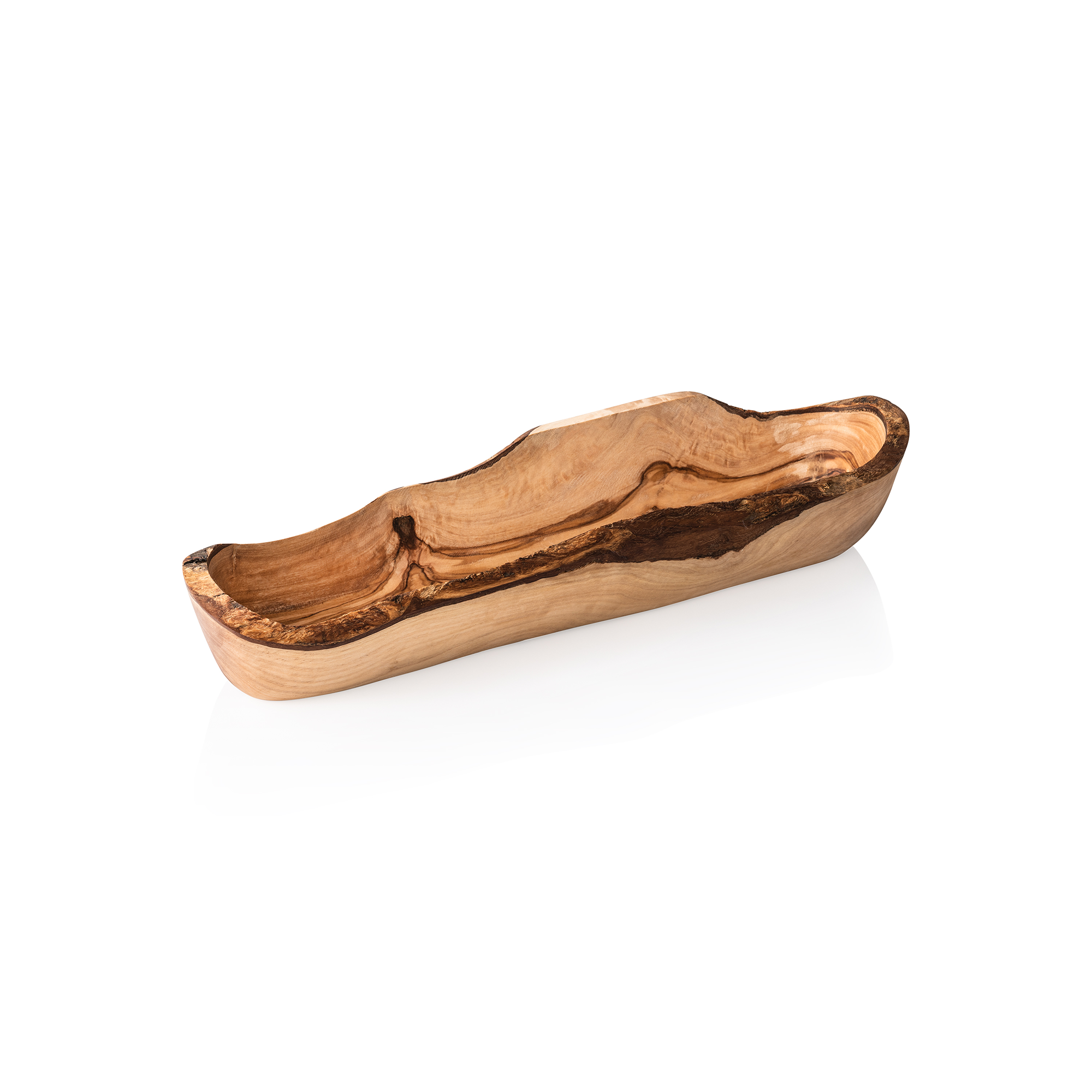 WAS Schale PURE OLIVE, 35 x 9 x 9 cm, Olivenholz