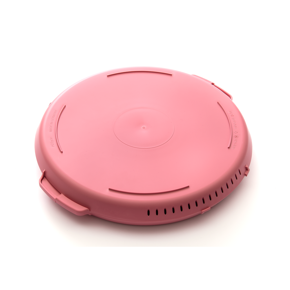 WAS Pizzabox PIZZycle, Ø 35,7 cm, raspberry, Polypropylen