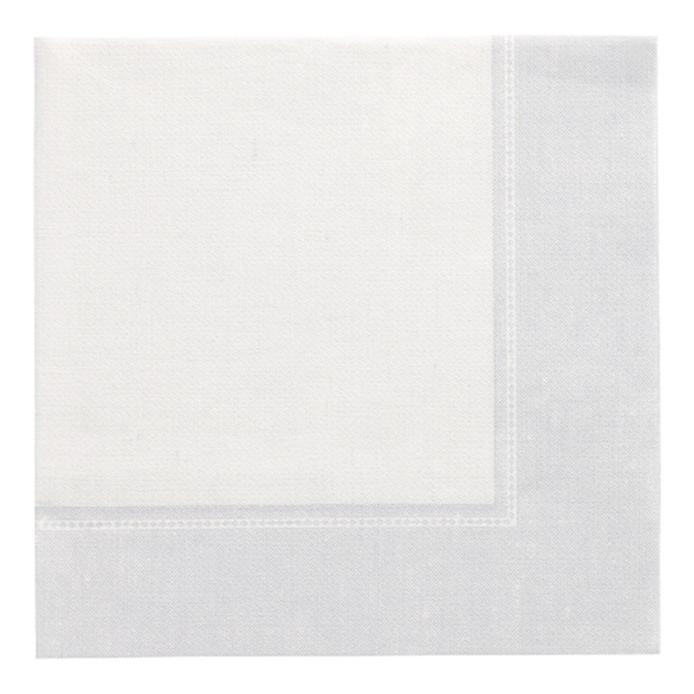 Papstar Servietten "ROYAL Collection" 1/4-Falz 40 cm x 40 cm weiss "Linum"