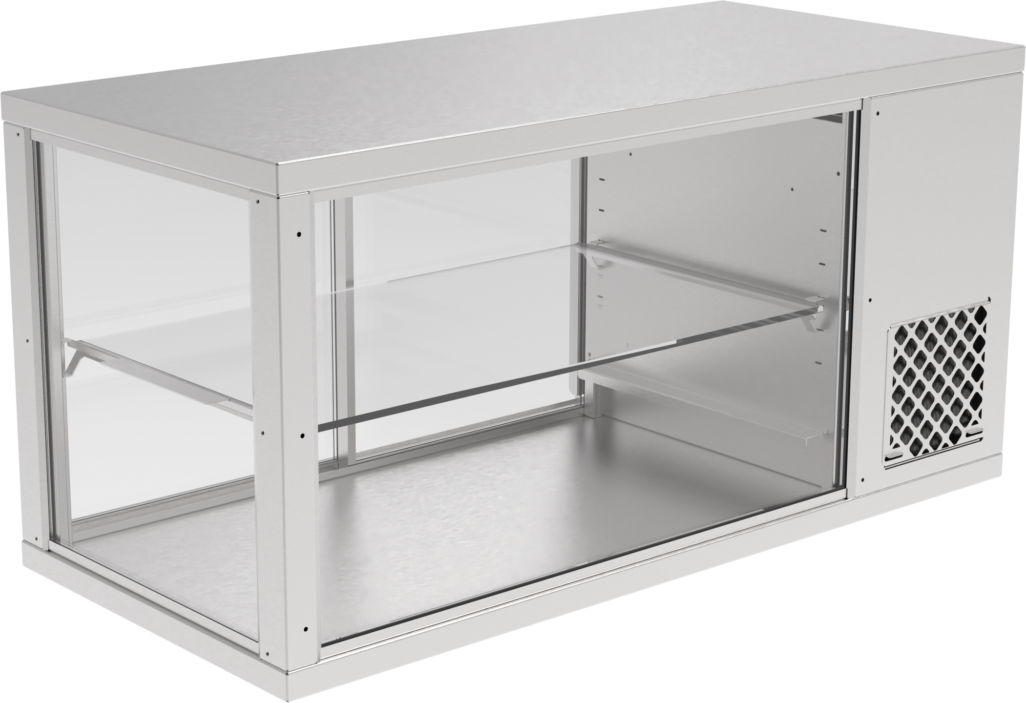 Nordcap Aufsatzkühlvitrine AKV-S 116 R-290
