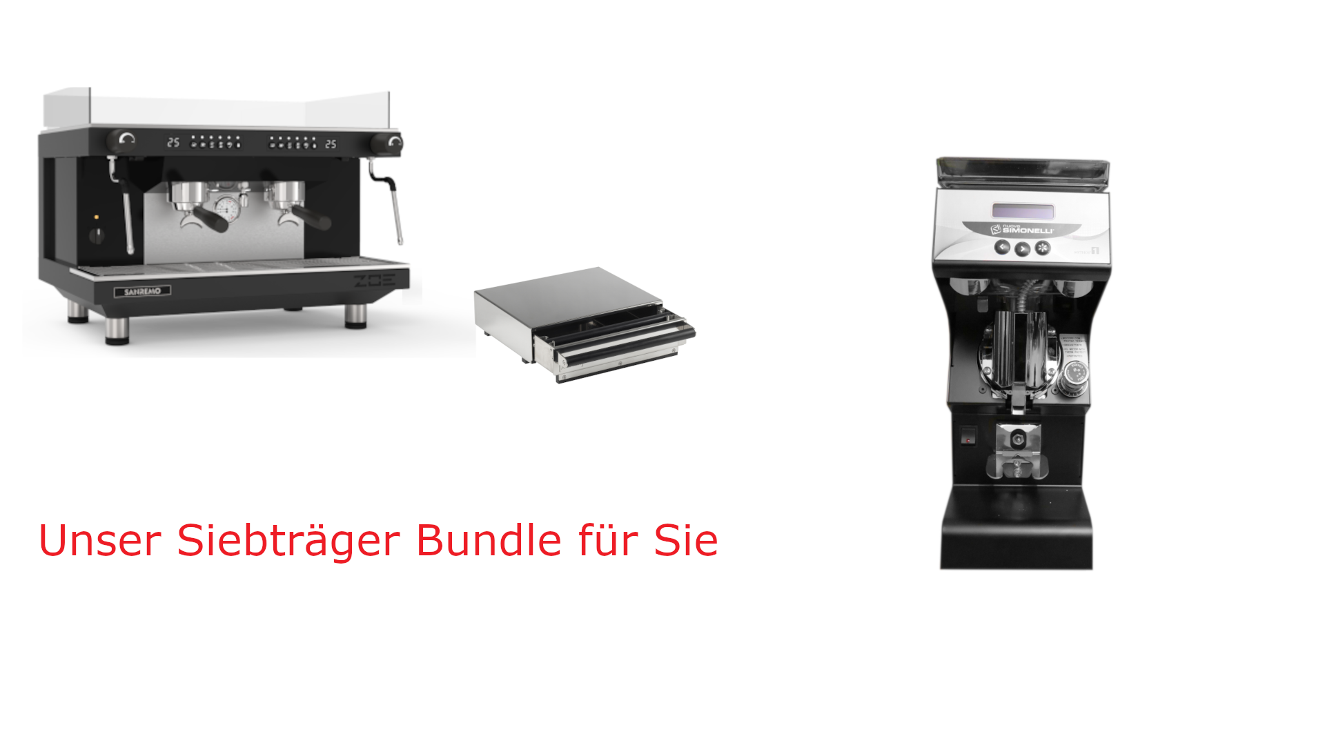 Kaffeesiebträger Starter Set Premium