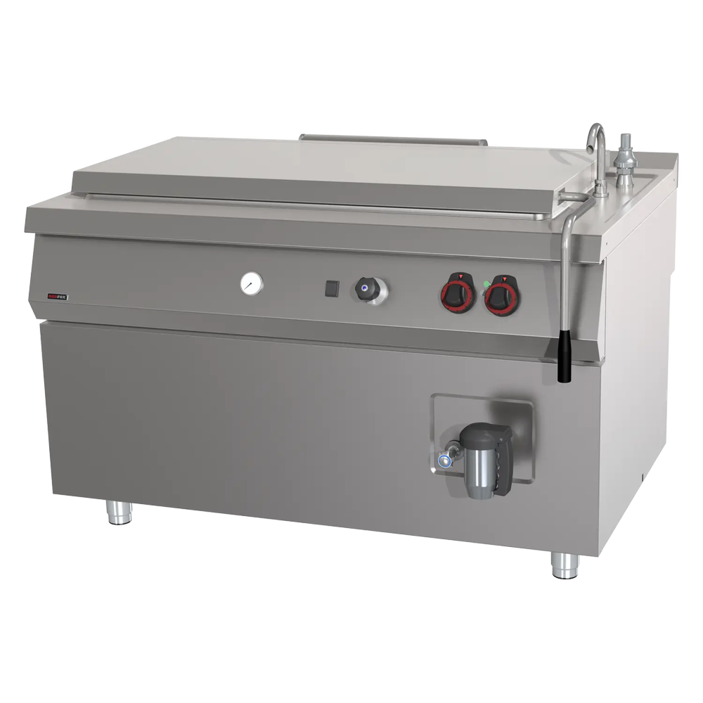 RM Gastro Indirekter elektrischer Großraumkessel 300 l / REDFOX - BIQ 90/140 300