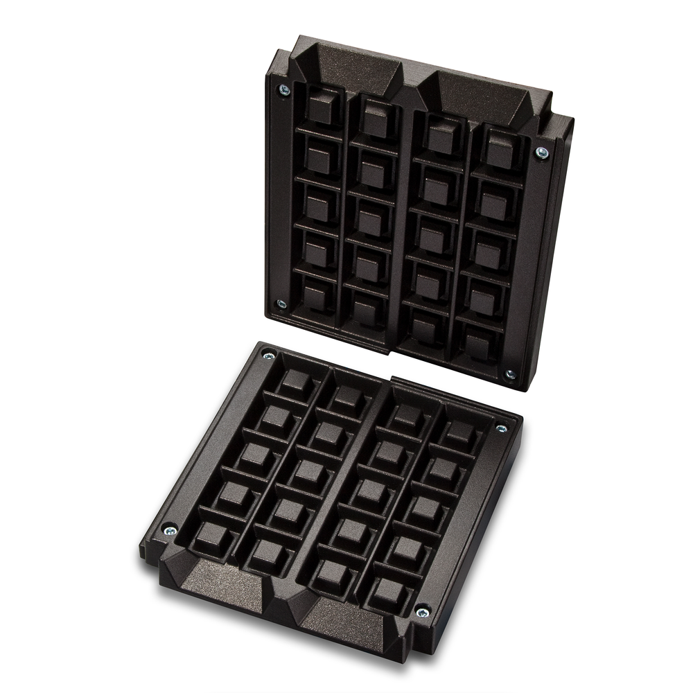 Neumärker Waffo-Biss Backplattensatz für Helios Vertikal-Backsystem (CNC-gefräs