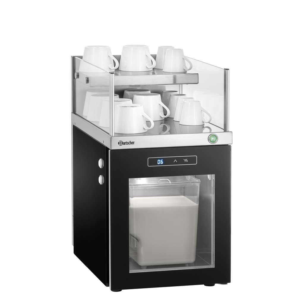 Bartscher Milchkühlschrank-Tassenwärmer-Kombi