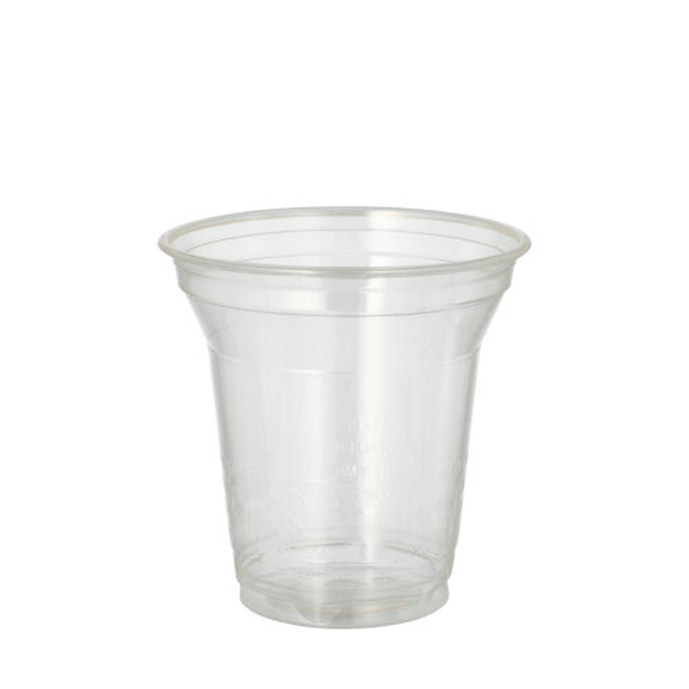 Papstar Kaltgetränkebecher, PLA "pure" 0,2 l Ø 9,5 cm · 9,59 cm glasklar
