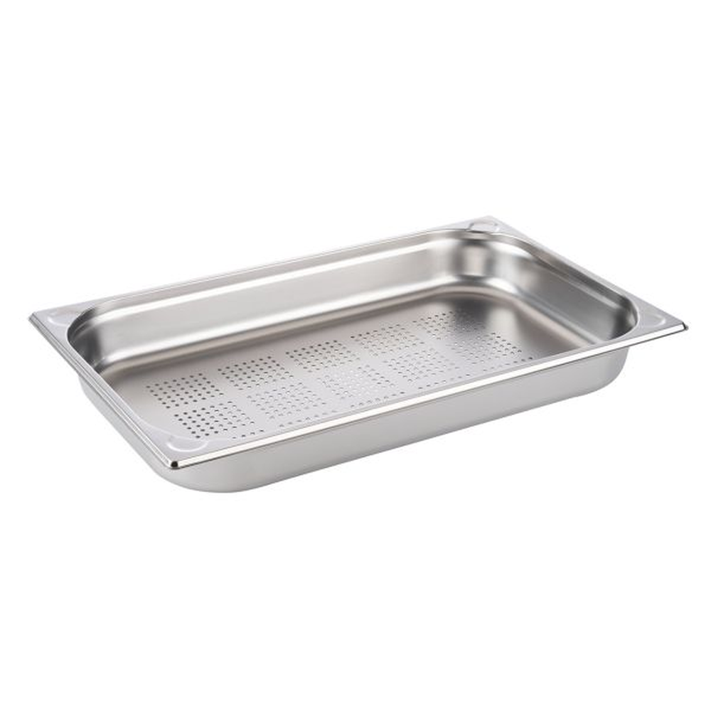 APS GN 1/1 Behälter, perforiert 53 x 32,5 cm, Tiefe: 40 mm , Edelstahl, 5 Liter
