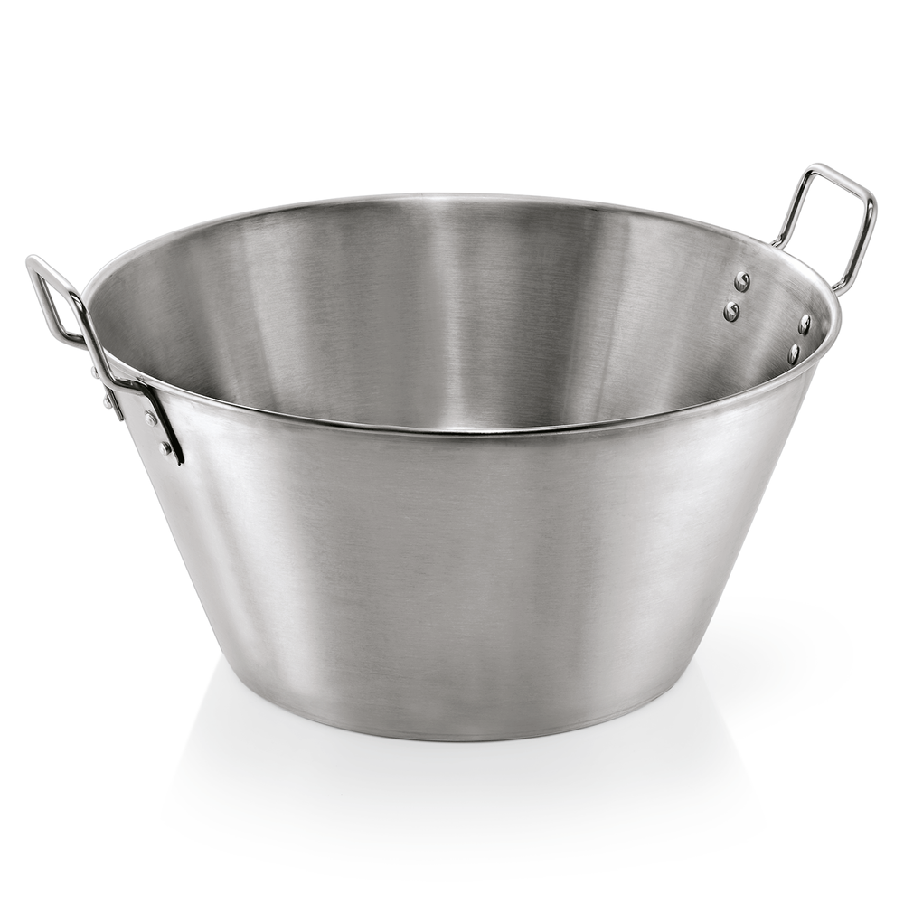 WAS Schüssel XL, Ø 60 cm, 53 ltr., Chromnickelstahl