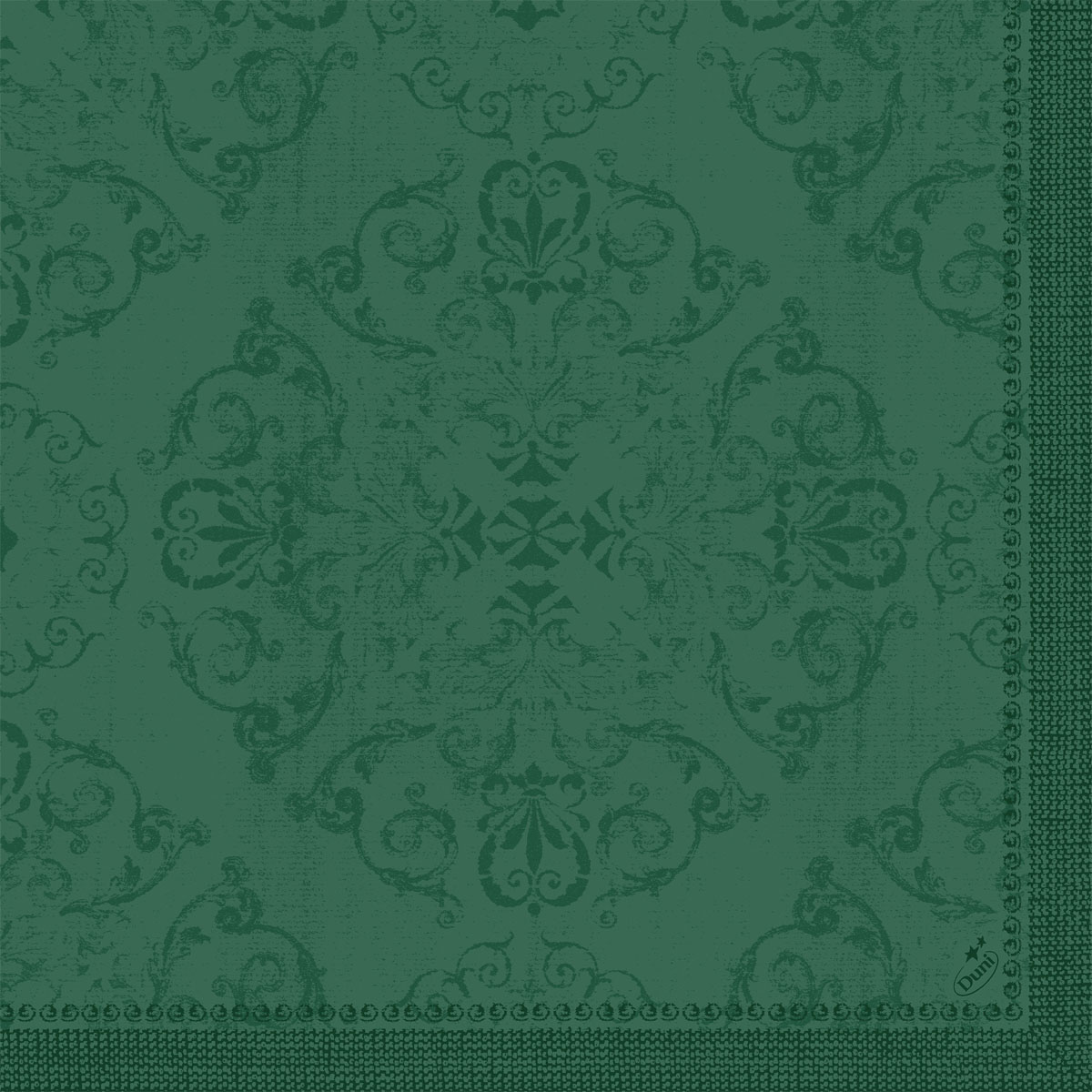 Duni Dunilin-Servietten 40 x 40 cm 1/4 Falz Opulent Dark Green