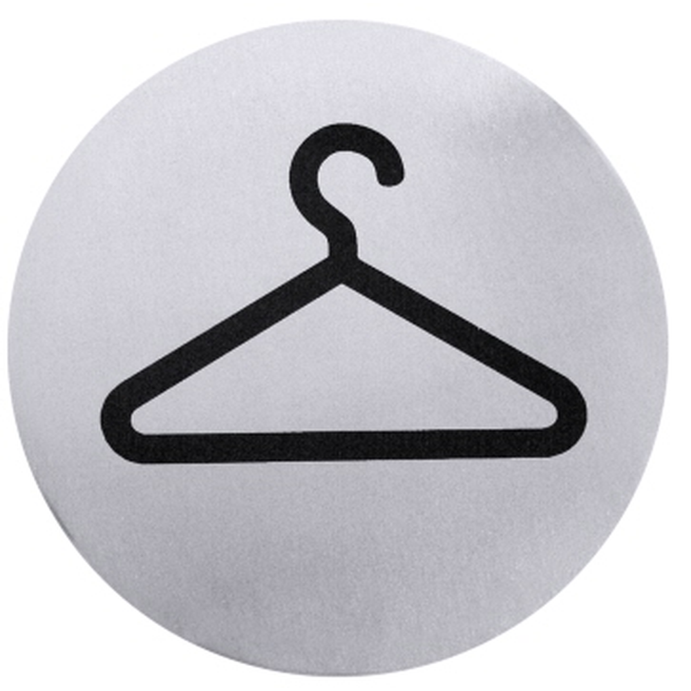 Contacto Türsymbol KLEIDERBÜGEL