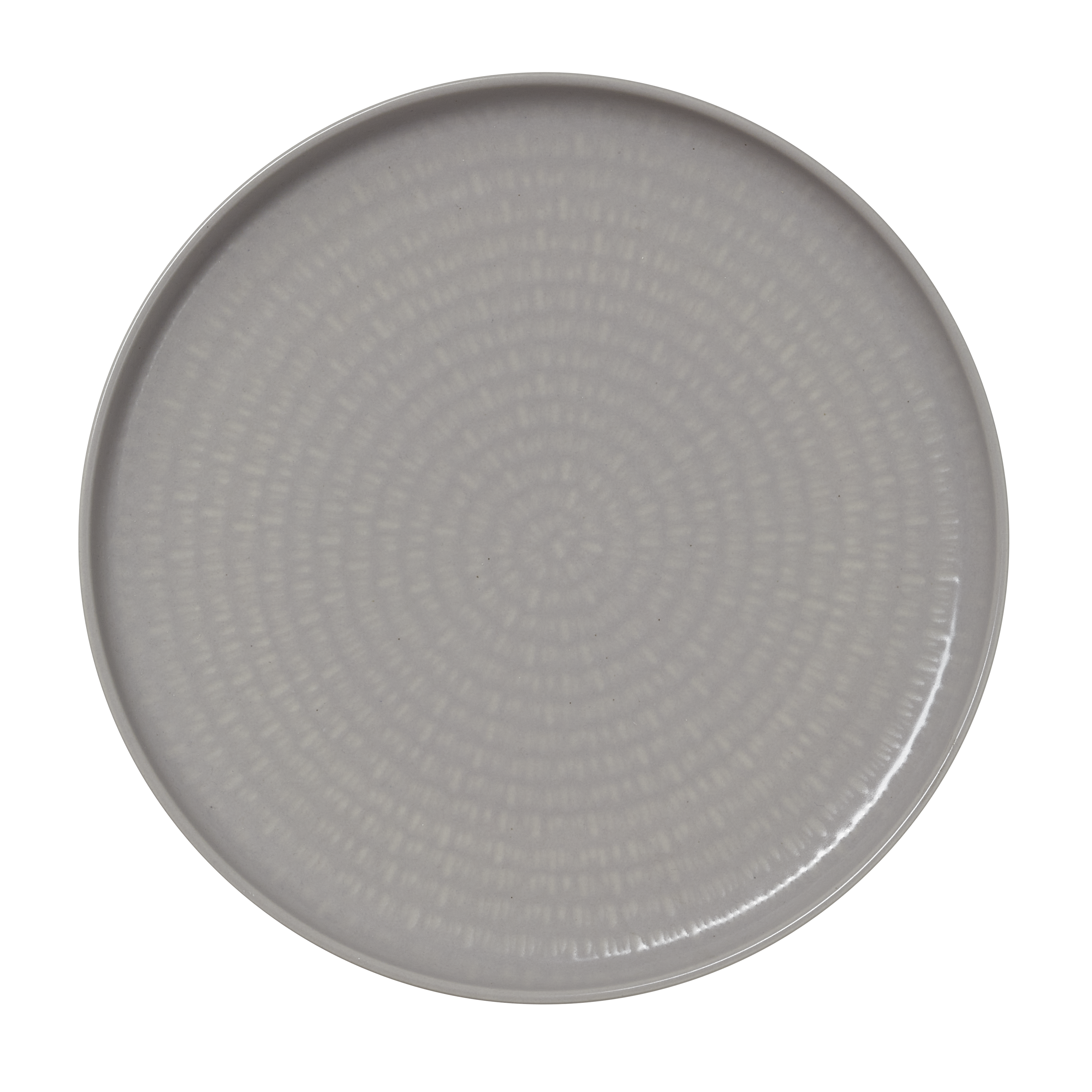 WAS Teller Set NOVA GRAPHITE, flach, Ø 27 cm, Set á 6 Stück, graphite, Porzellan