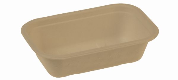 Pacovis Schale nature, 650ml, r.eckig, 205x130x56mm, naturesse