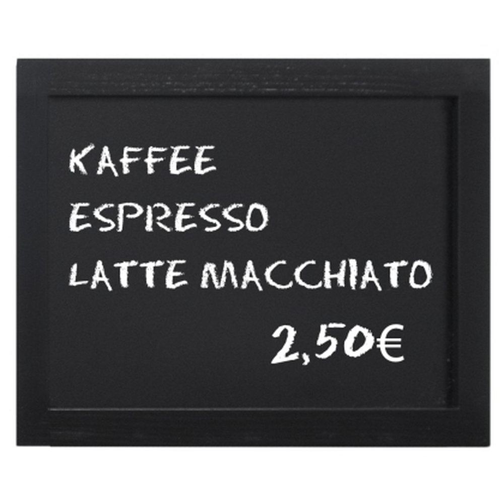 Contacto Wandtafel, schwarz 40 x 30 cm