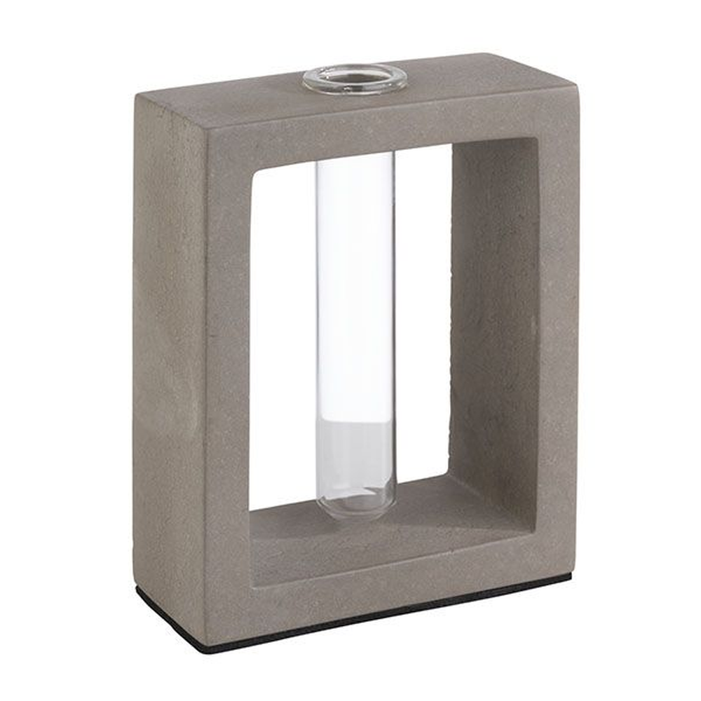 APS Vase mit Glaseinsatz -ELEMENT-
