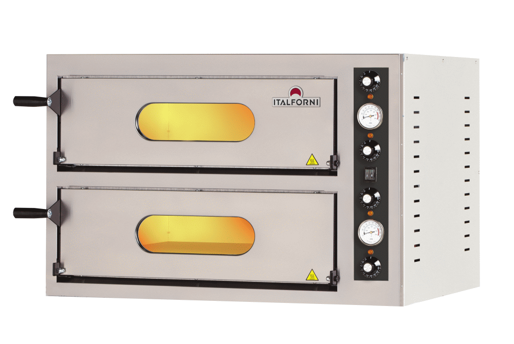 KBS Pizzaofen Compact 4 für 4+4 Pizzen ø33cm elektro 9 kW