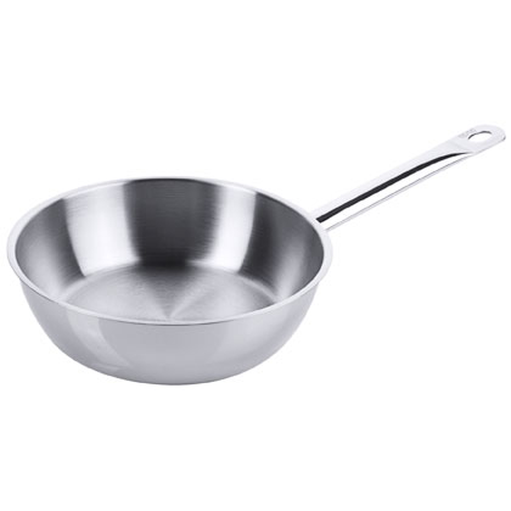 Contacto Sauteuse 20 cm, hochglänzend Schüttrand