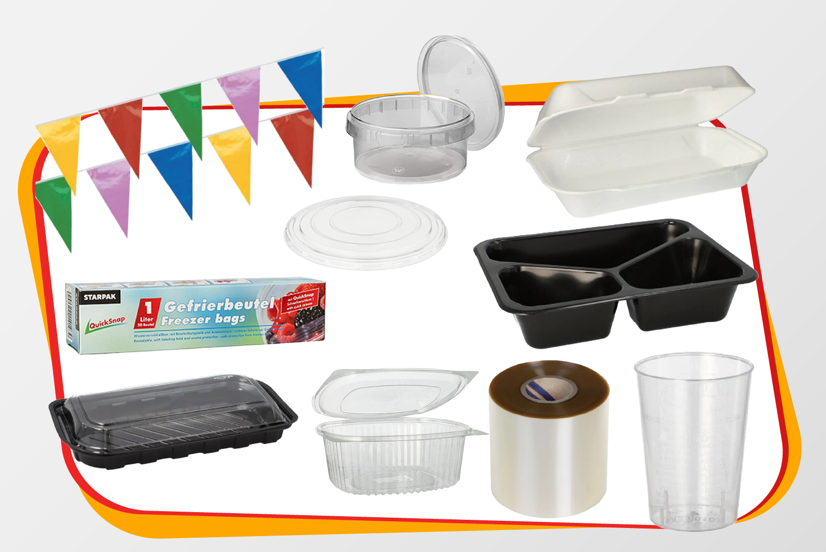 Kunststoff (PLA, CPET, Biokunststoff uvm.) - Verpackungen