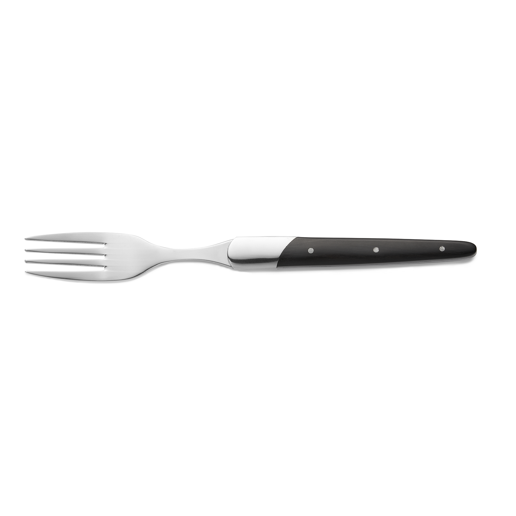WAS Steakgabel Set CARLOS mit schwarzem Sandelholzgriff, 22,5 cm, Set á 6 Stück,
