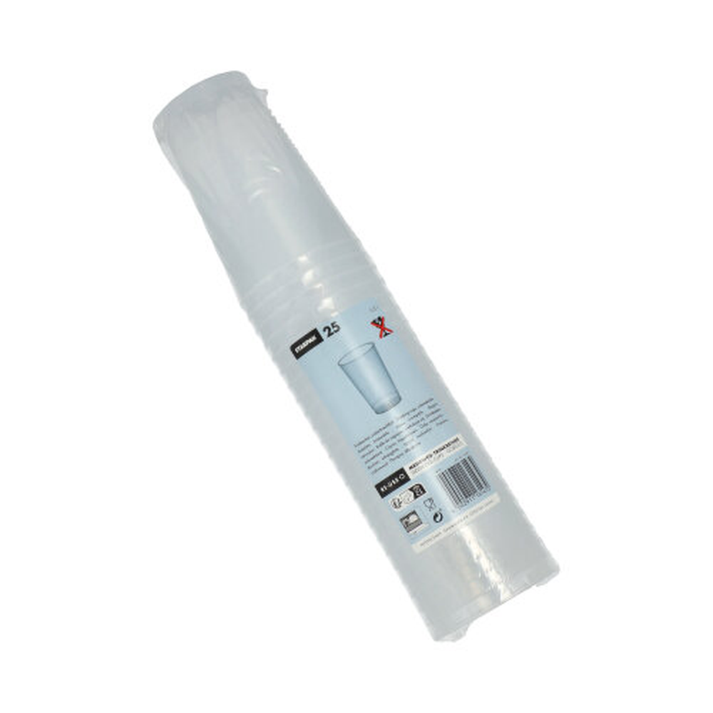 PAPSTAR Mehrweg-Trinkbecher PP 0,3 l Ø 7,8 cm · 11,8 cm transluzent unzerbrec