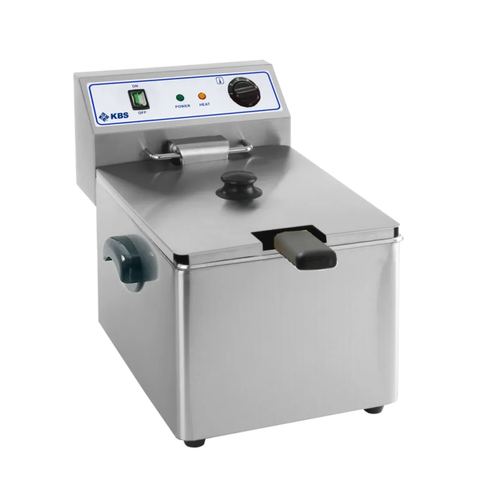 KBS Fritteuse Elektro 1x 8 Liter Becken