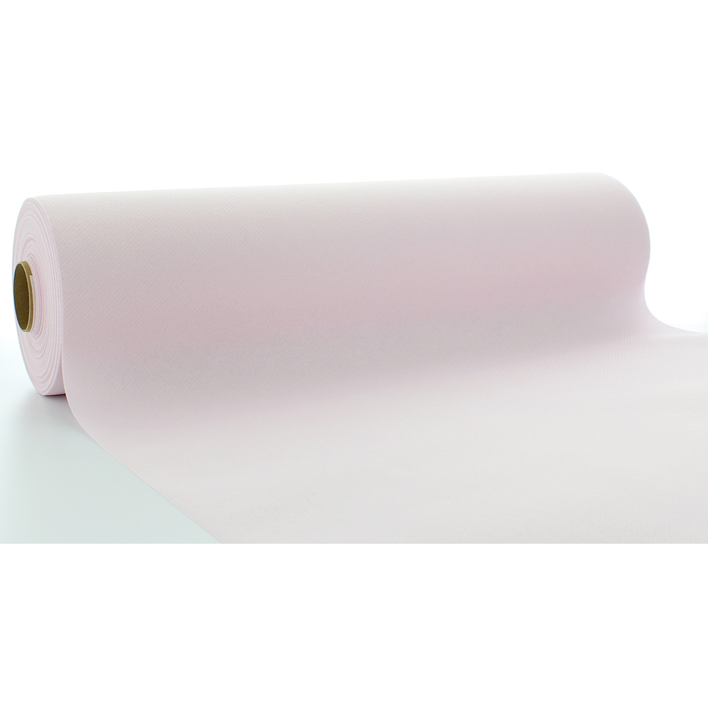 Mank Tischläufer Basic hellrosa 40 cm x 24 m