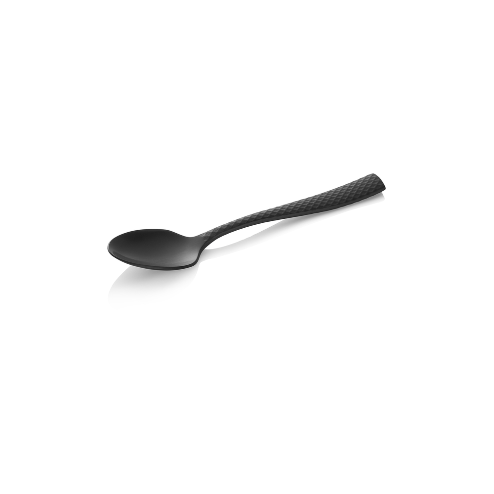 WAS Kaffeelöffel ONYX SHADOW, 14,5 cm, strukturierte Oberfläche, PVD-Beschichtun