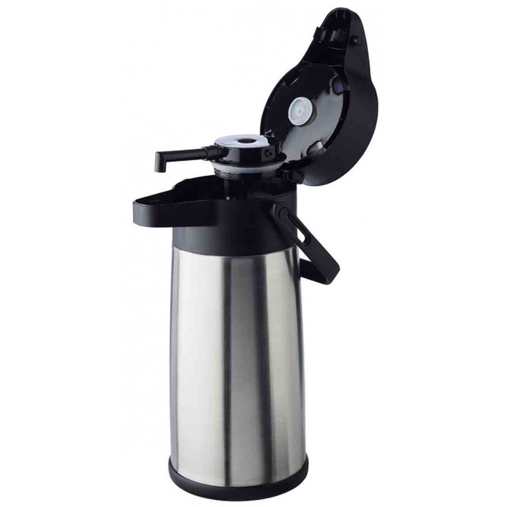 APS Pump-Isolierkanne -BUDGET- Ø 13,5 cm, H: 32,5 cm , Edelstahl, Polypropylen