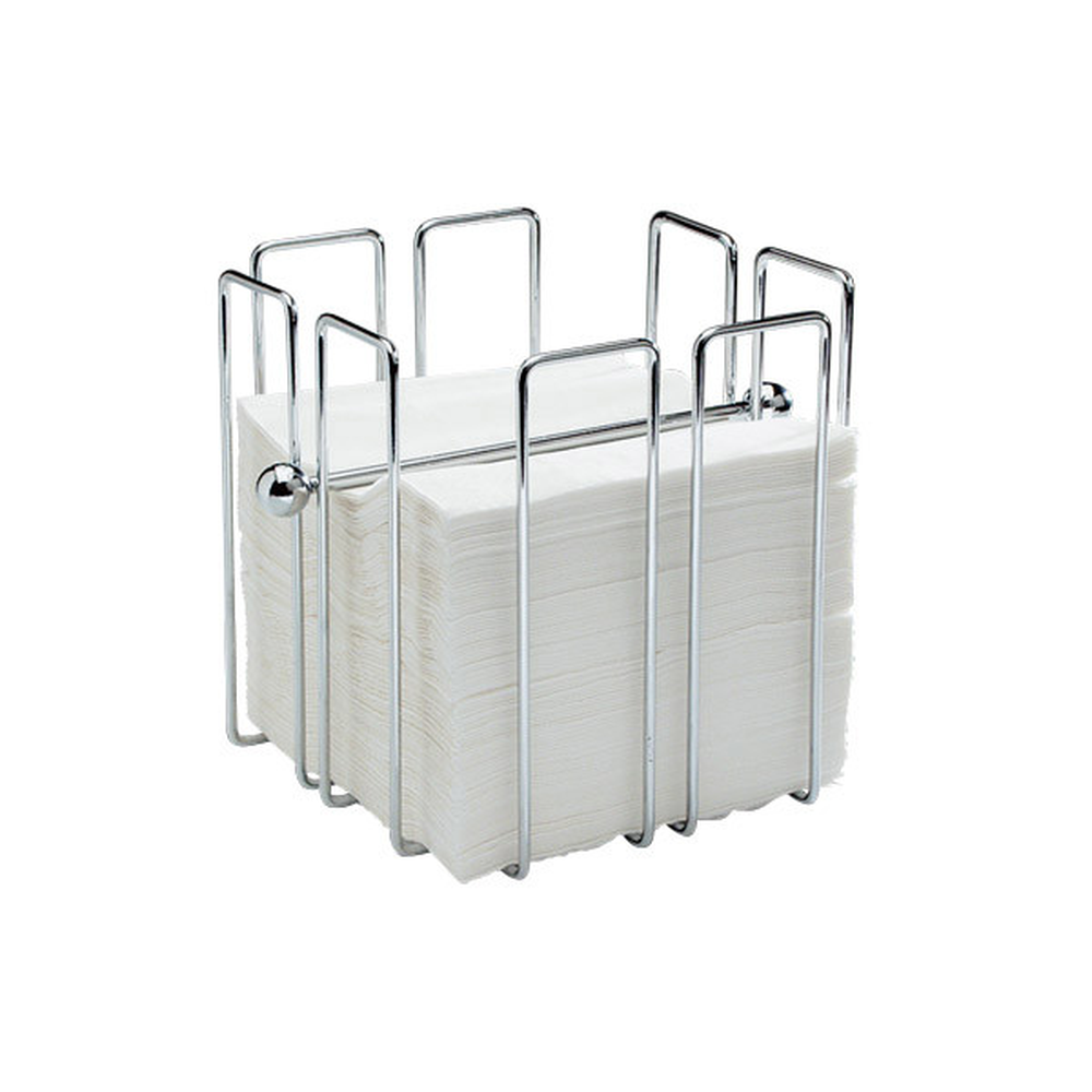 APS Serviettenhalter -WIRE- 19 x 19 cm, H: 19 cm,