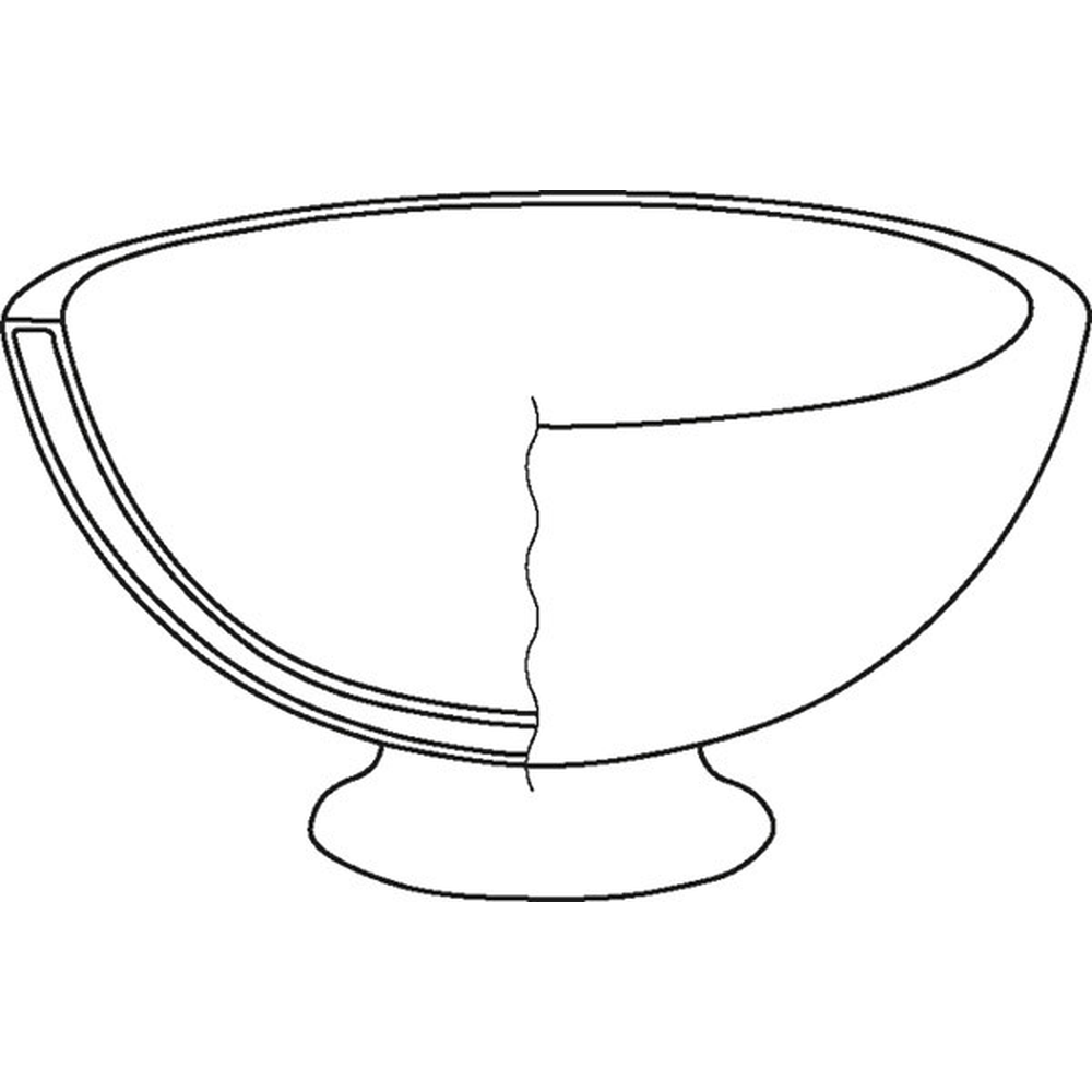 APS Champagnerkühler Ø 44 cm, H: 24 cm, 10,5 Liter , Edelstahl, hochglanzpoliert