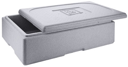 Contacto Thermobox EPS GN 1/1, 22 l 60 x 40 x 20 cm, grau